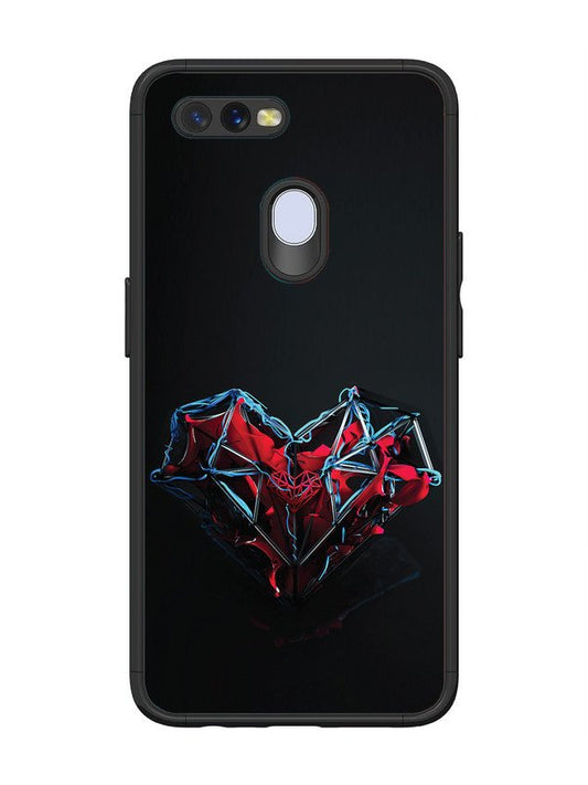 Oppo A7 heart-abstract