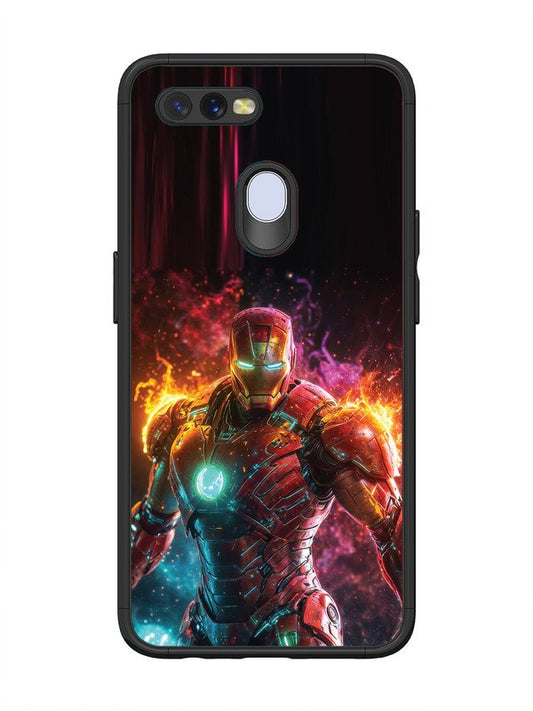 Oppo A7 iron-man-marvel-superhero