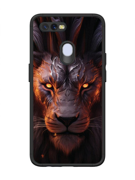 Oppo A7 Lion-animal