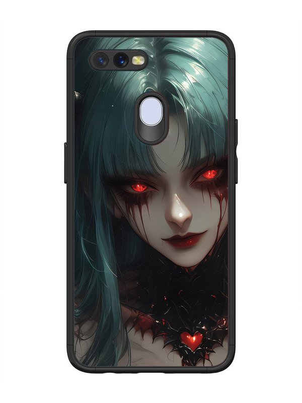 Oppo A7 succubus-demon-anime-girl-red-eyes