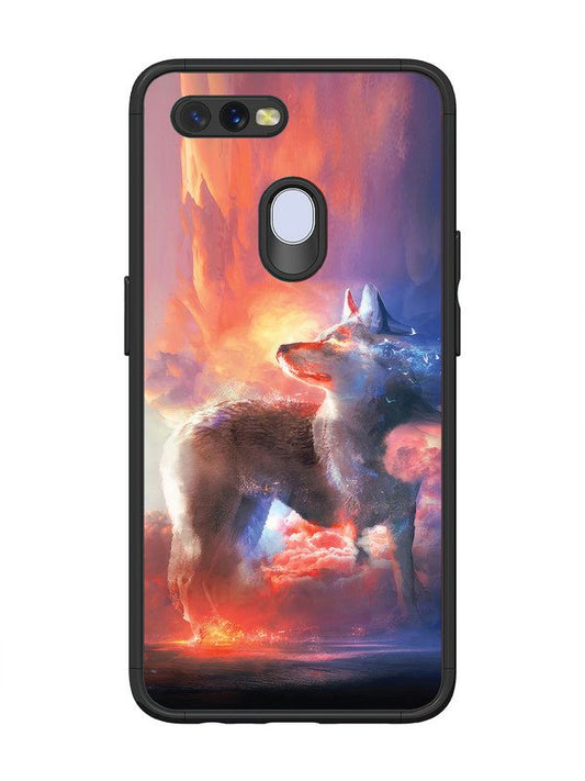 Oppo A7 wolf-fantasy-animal