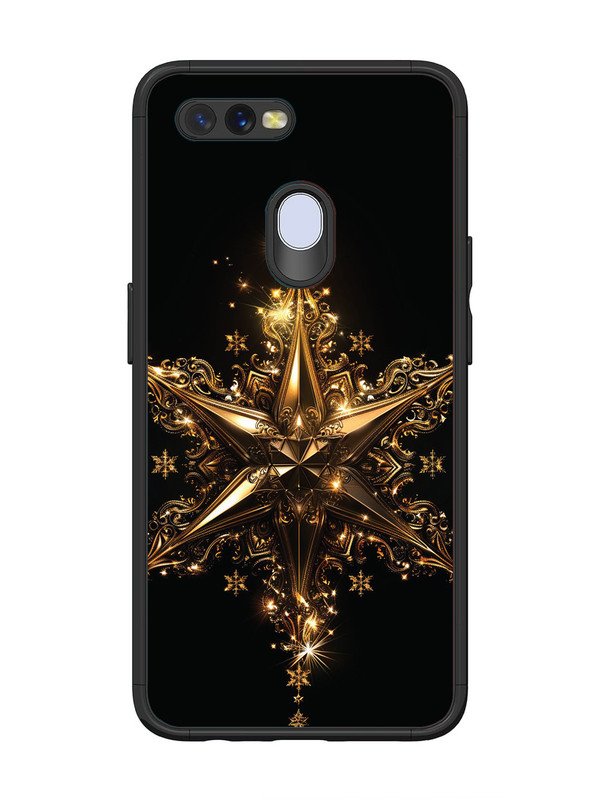 Oppo A7 Glinting Golden Star