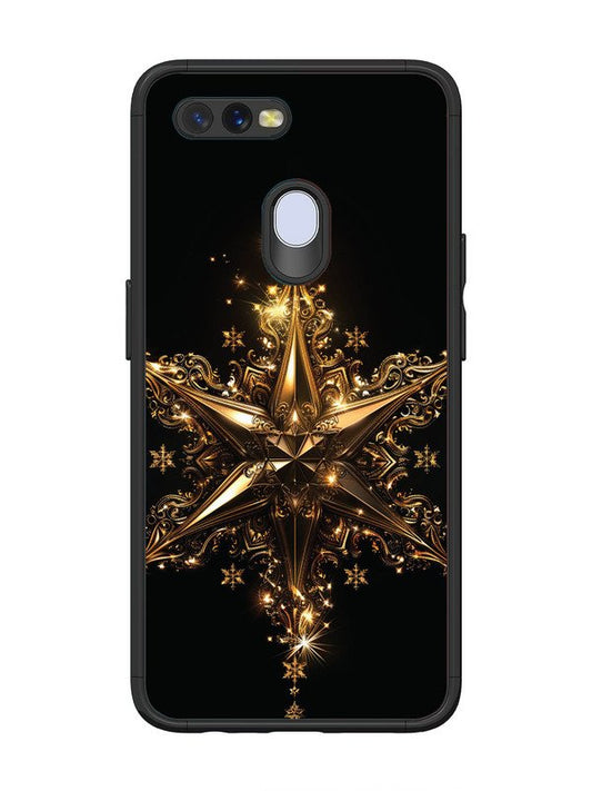 Oppo A7 Glinting Golden Star