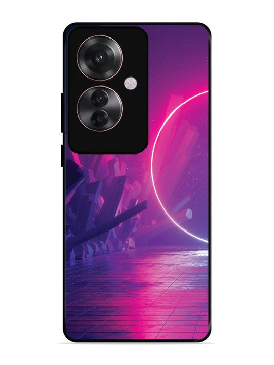 Oppo F25 Pro 5G abstract with Neon Light