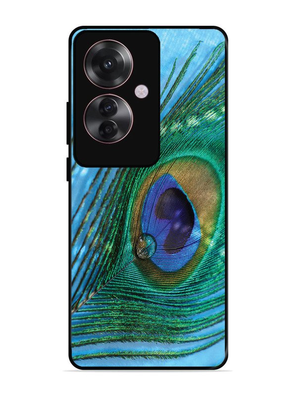 Oppo F25 Pro 5G A drop on Peacock Feather