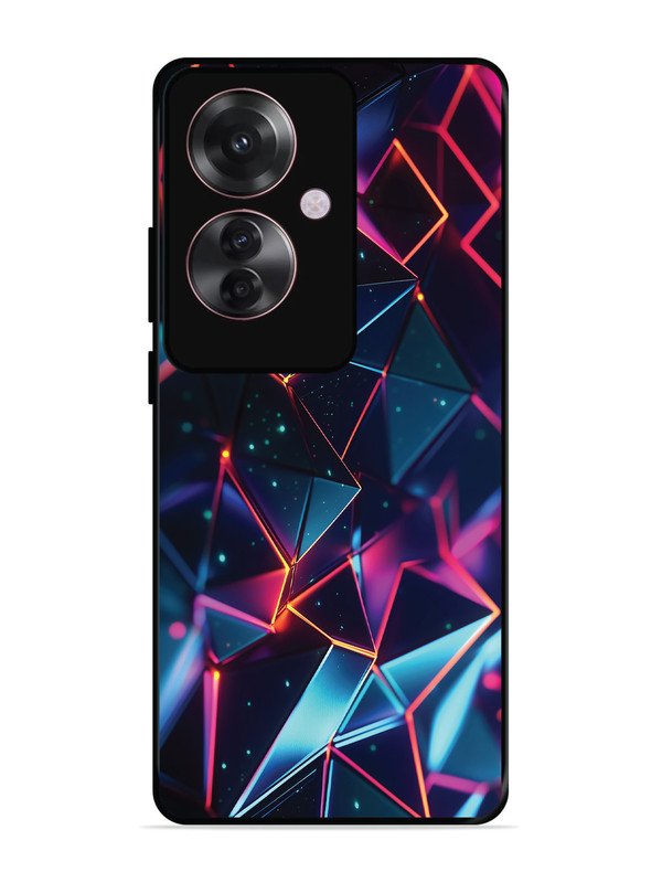 Oppo F25 Pro 5G 3D Abstract Polygon