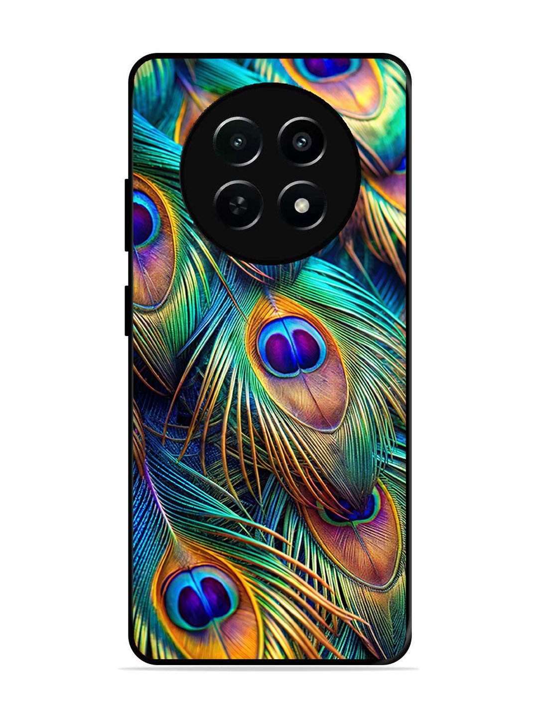 Realme 12 5G peacock feather