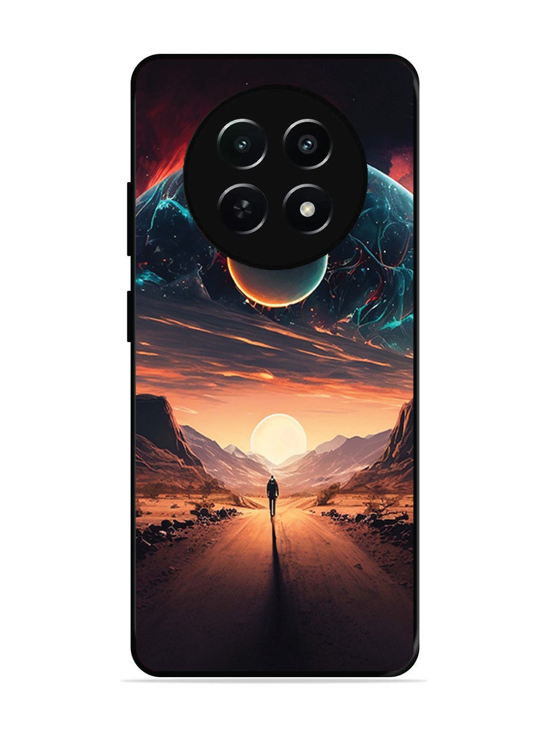 Realme 12 5G Sunset with space scene
