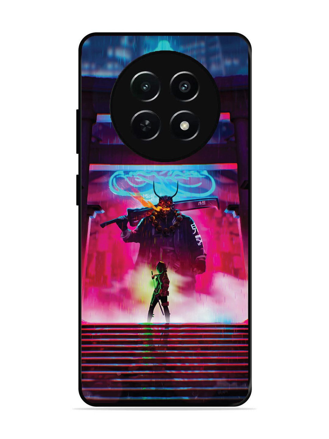 Realme Narzo 70x Cyberpunk Yokai Monster