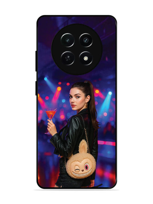 Realme Narzo 70x Girl with Labubu Purs