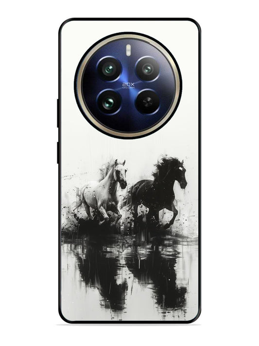 Realme 12 Pro Plus Black & White Horse