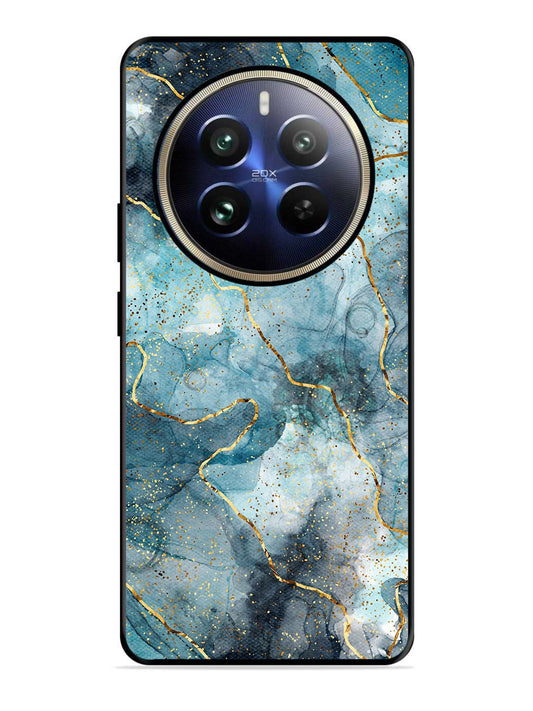 Realme 12 Pro Plus Oceanic Golden Strip Marble