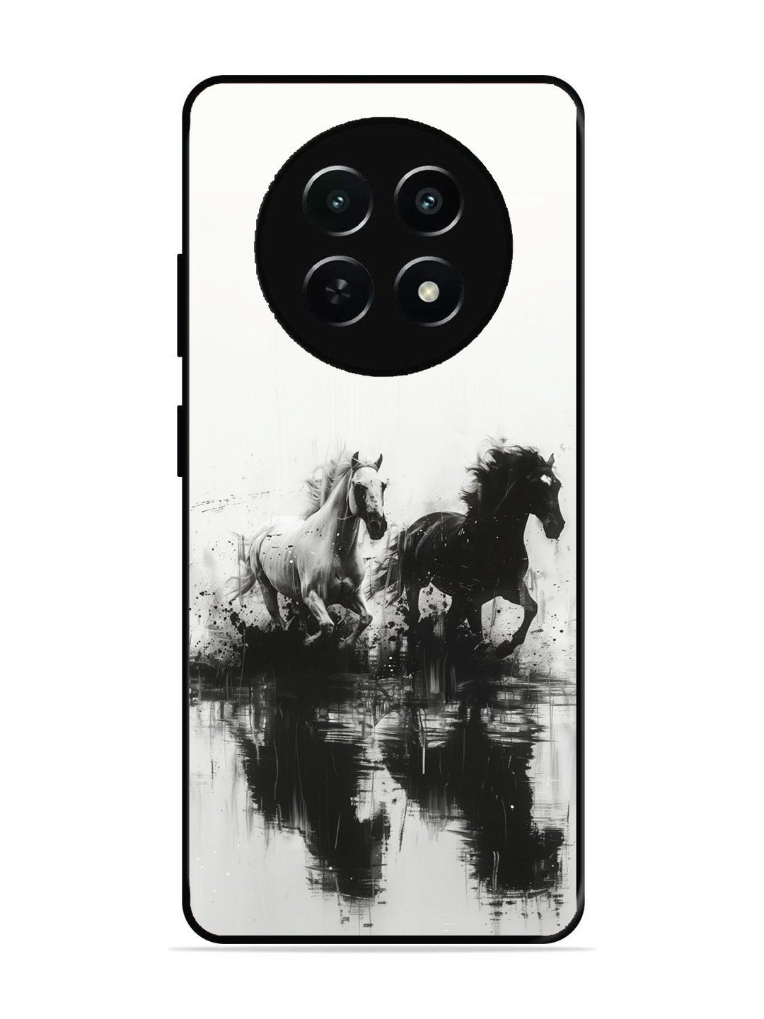 realme 12x 5g Black & White Horse