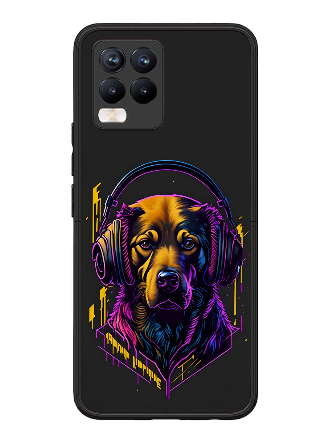Realme 8 Pro Music Lover Dog