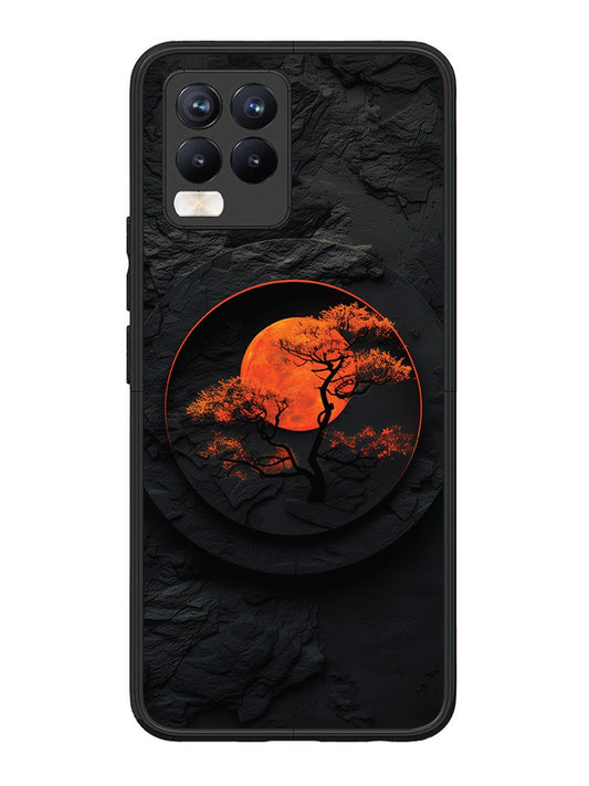 Realme 8 Pro Dark knight Red Moon