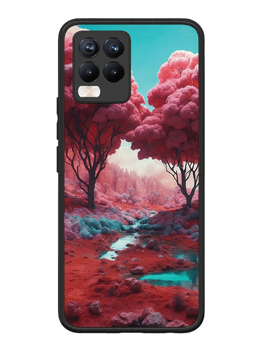 Realme 8 Pro Pink Forest