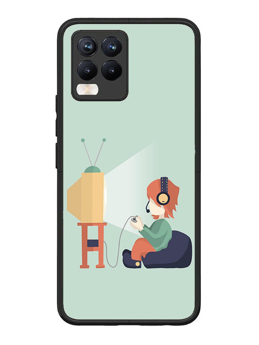 Realme 8 Pro Kid Playing Game