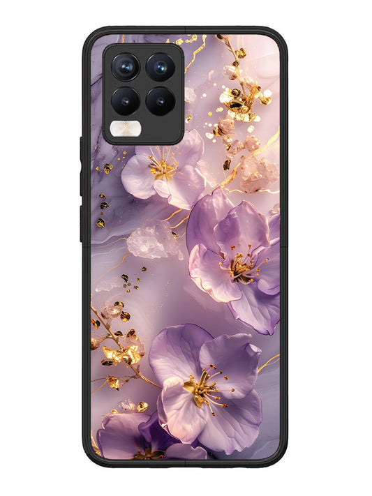 Realme 8 Pro Orchid with Golden Safron