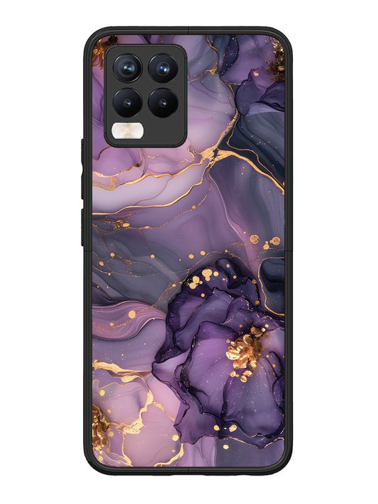 Realme 8 Pro Royal Orchid Theme Marble