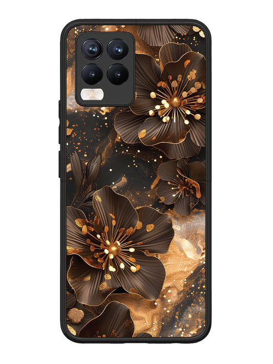 Realme 8 Pro Golden Flowars