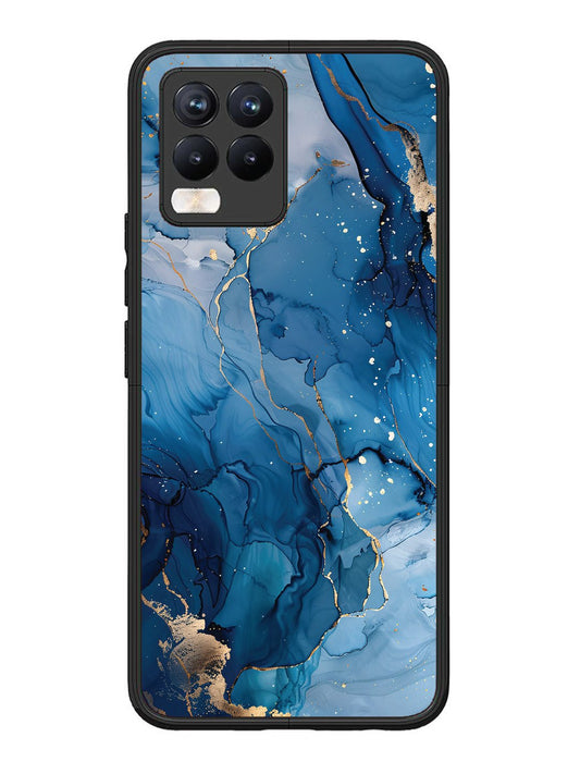 Realme 8 Pro Oceanic Pattern with Golden Sprinkles