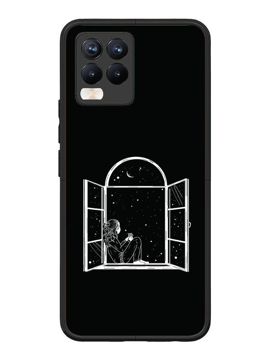 Realme 8 Pro Little Girl on Window