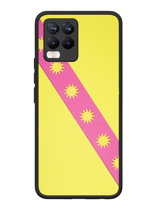 Realme 8 Pro Pick Strip on Yellow Colour