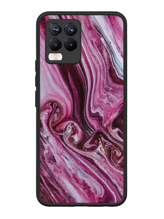 Realme 8 Pro Pink Flood Marble