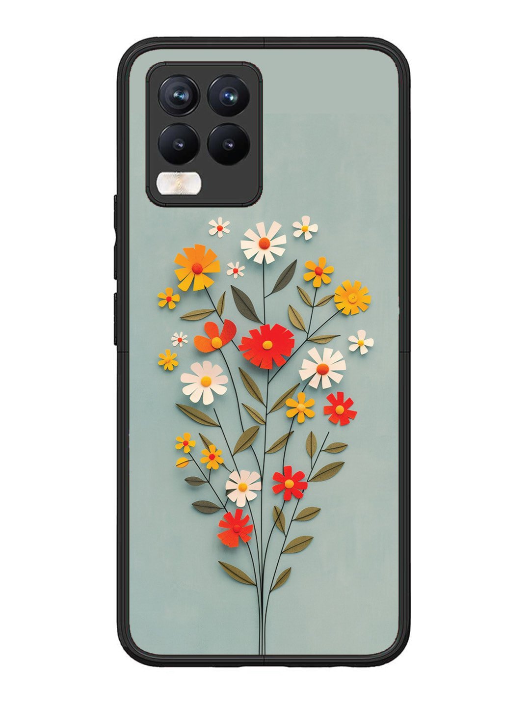 Realme 8 Pro Paper Flowers
