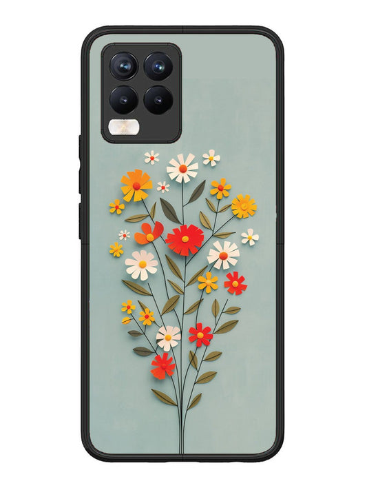 Realme 8 Pro Paper Flowers