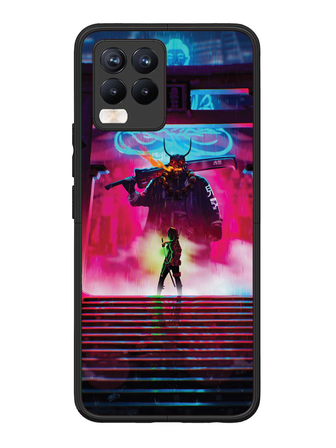 Realme 8 Pro Cyberpunk Yokai Monster