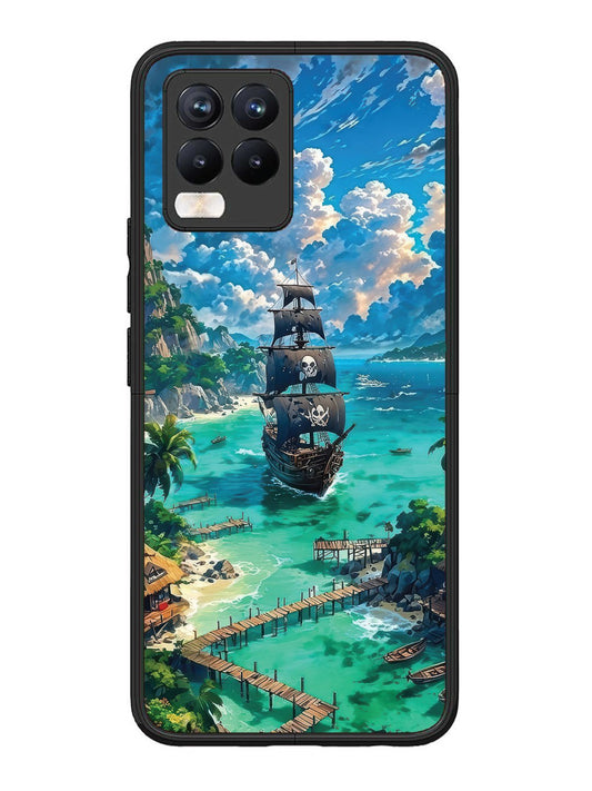Realme 8 Pro Pirate Ship Island