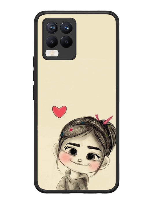 Realme 8 Pro Cute Girl Looking at You