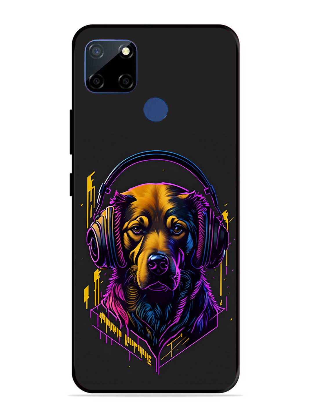 Realme C12 Music Lover Dog