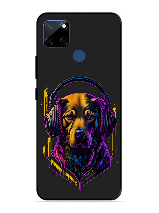 Realme C12 Music Lover Dog