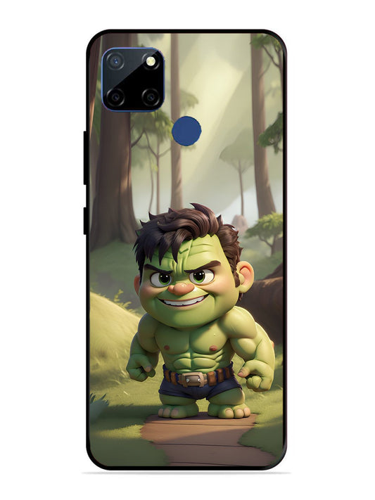 Realme C12 cute baby hulk