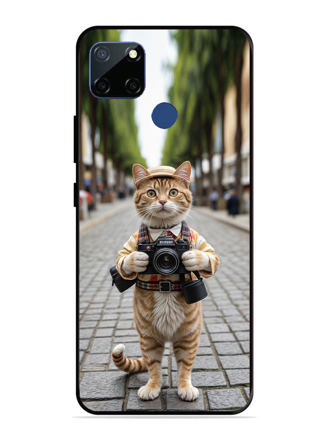 Realme C12 Cat as Cameraman