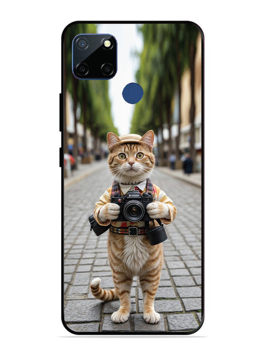 Realme C12 Cat as Cameraman