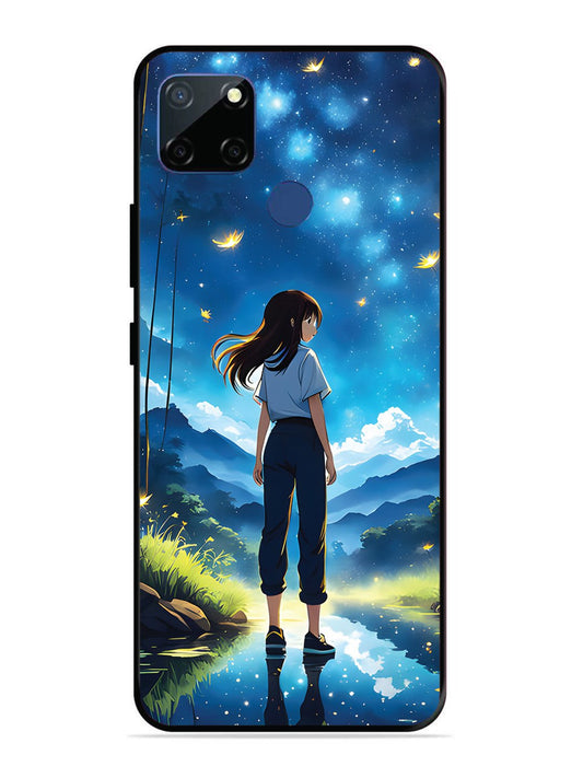 Realme C12 Girl In Beautiful Forest