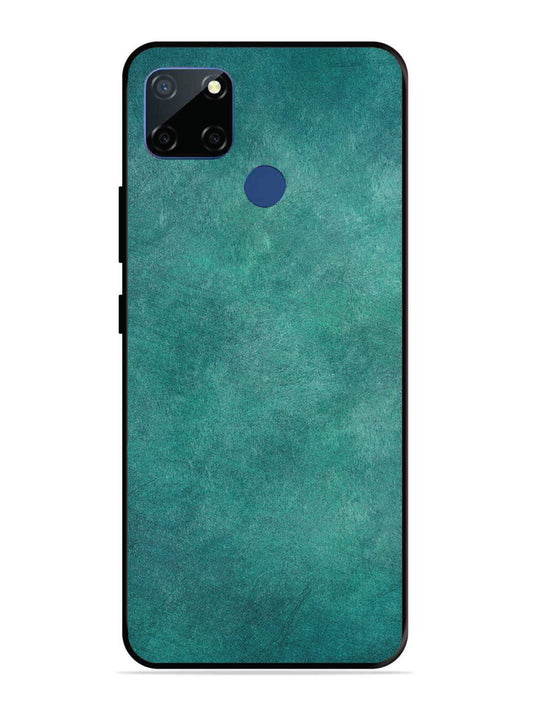 Realme C12 Jungle green with Scratches Marble