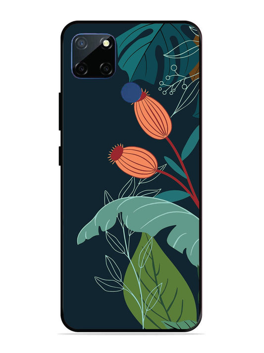 Realme C12 Plant Illustration