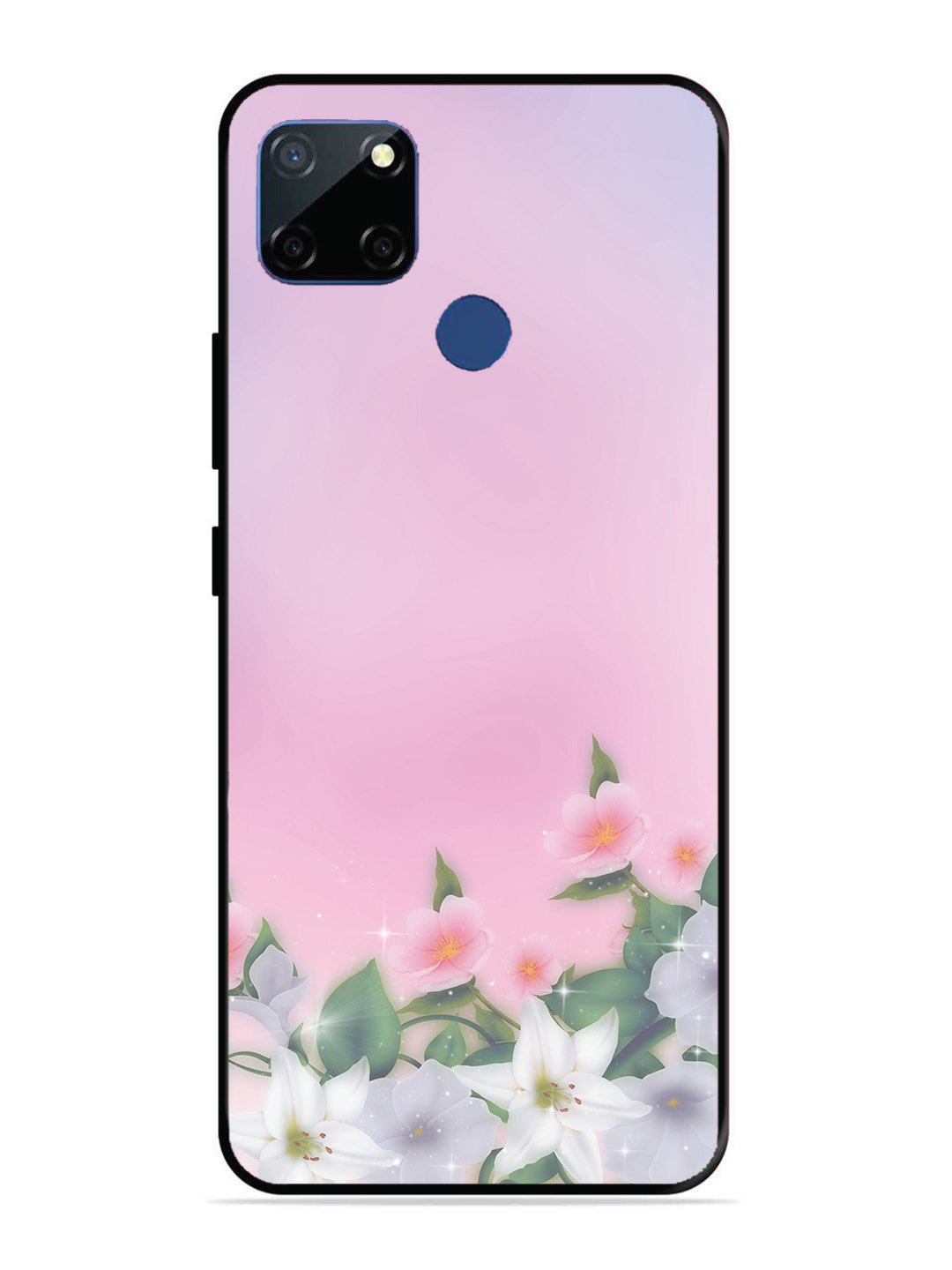 Realme C12 Pink Floral Elegance