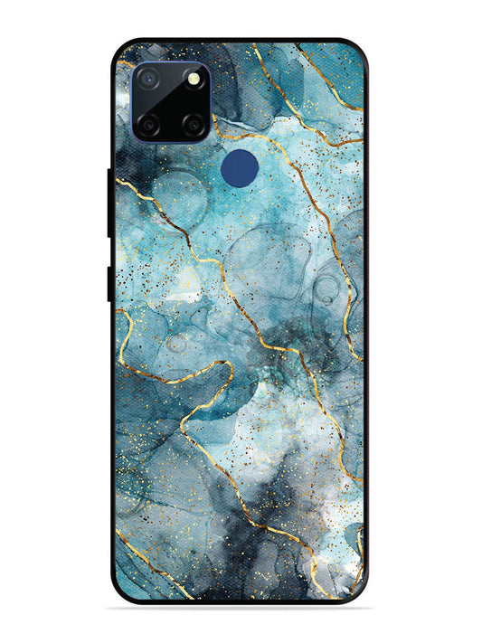 Realme C12 Oceanic Golden Strip Marble