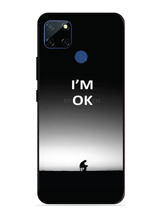 Realme C12 I'm Broken A man on Chair Alone