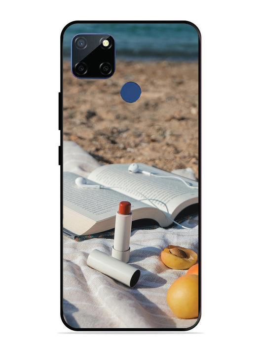 Realme C12 Lipstick & Book