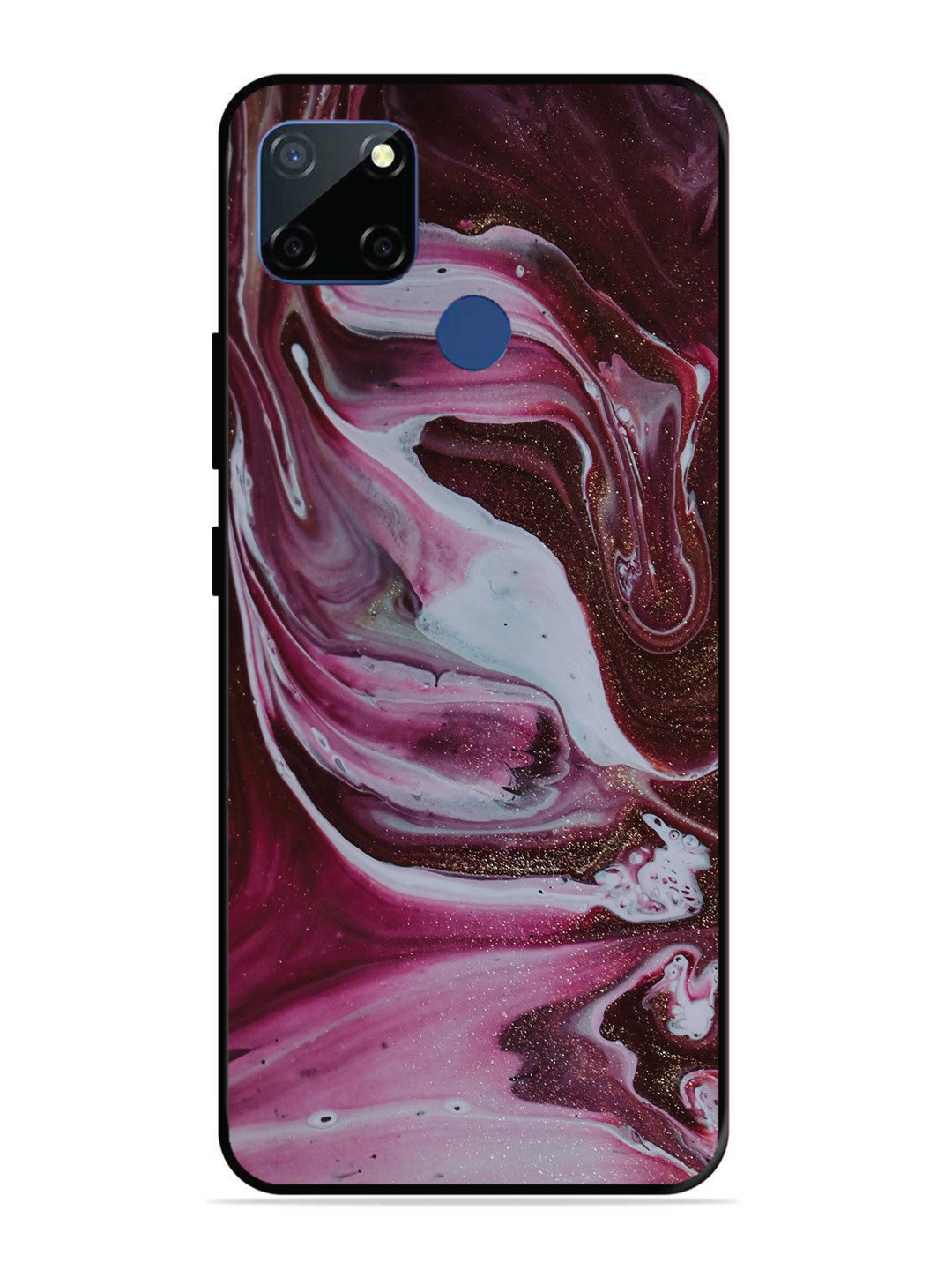 Realme C12 Pink And Golden Marble