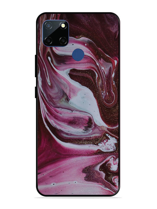 Realme C12 Pink And Golden Marble