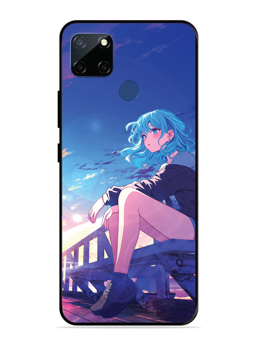 Realme C12 Alone Girl