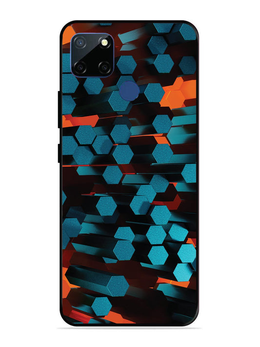 Realme C12 Hexagon 3D Abstract