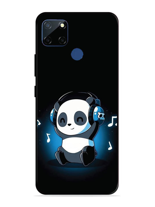 Realme C12 Panda Listening Music